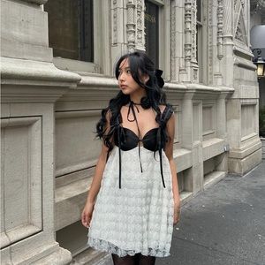 Floral lace dress
